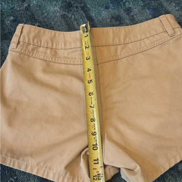 Volcom Khaki Chino Shorts Women’s 26 Coastal Cool Retro Preppy Surf Girl Beach - Picture 7 of 9